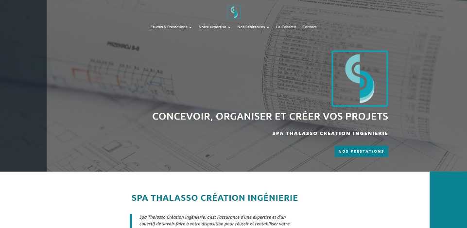 Koralyn Krea • Réalisations Sites WordPress • Site Vitrine Spa Thalasso Création Ingénierie