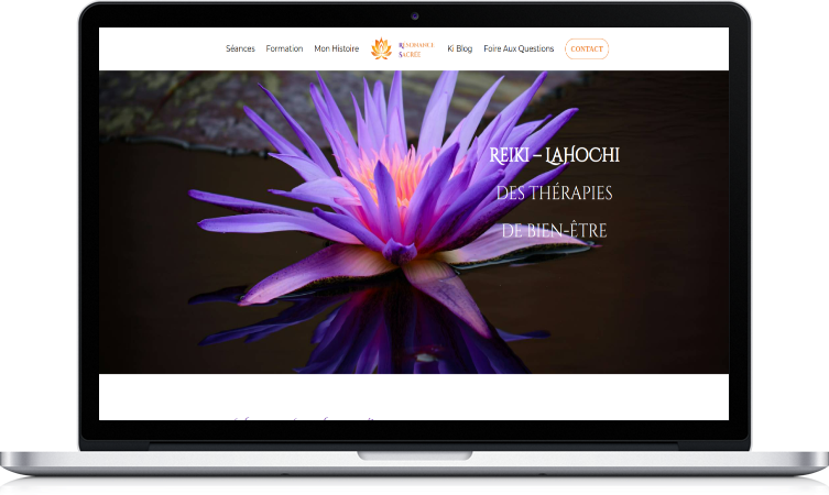 Koralyn Krea • Réalisations Sites WordPress • Création Site Reiki Bas-Rhin